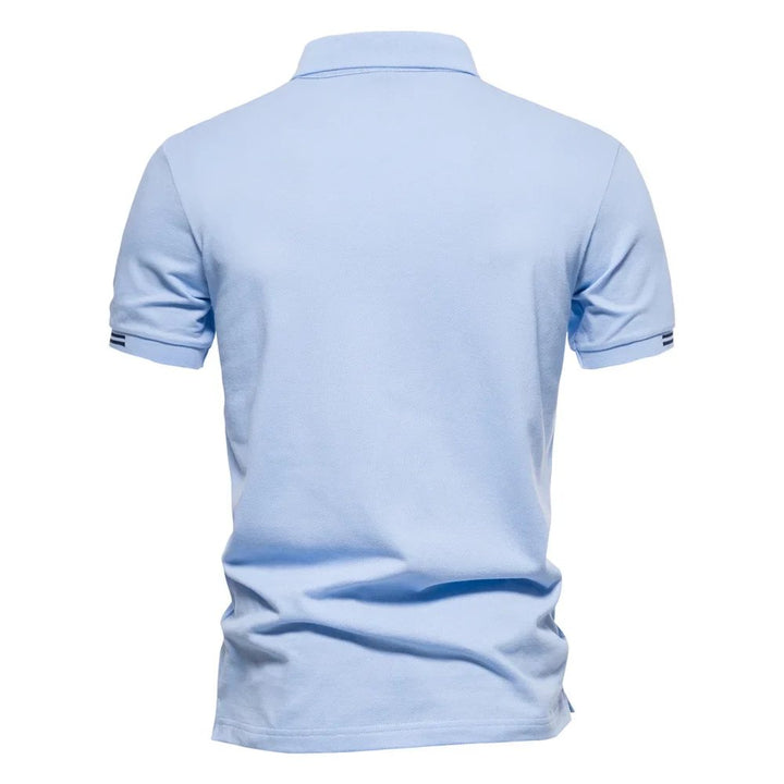 Ruben™ – Brodert Crest Krage Polo Shirt