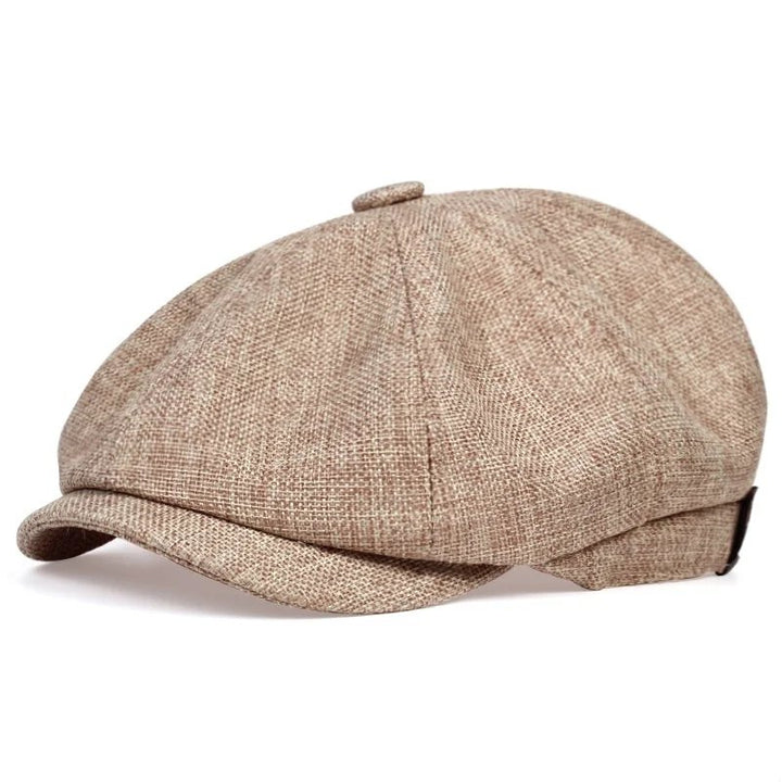 Leif™ – Åtte panelers pustende newsboy caps
