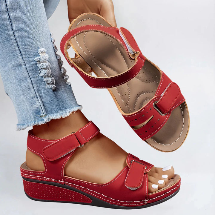 Edith™ – Ortopediske Polstrede Justerbare Stropp Sandaler