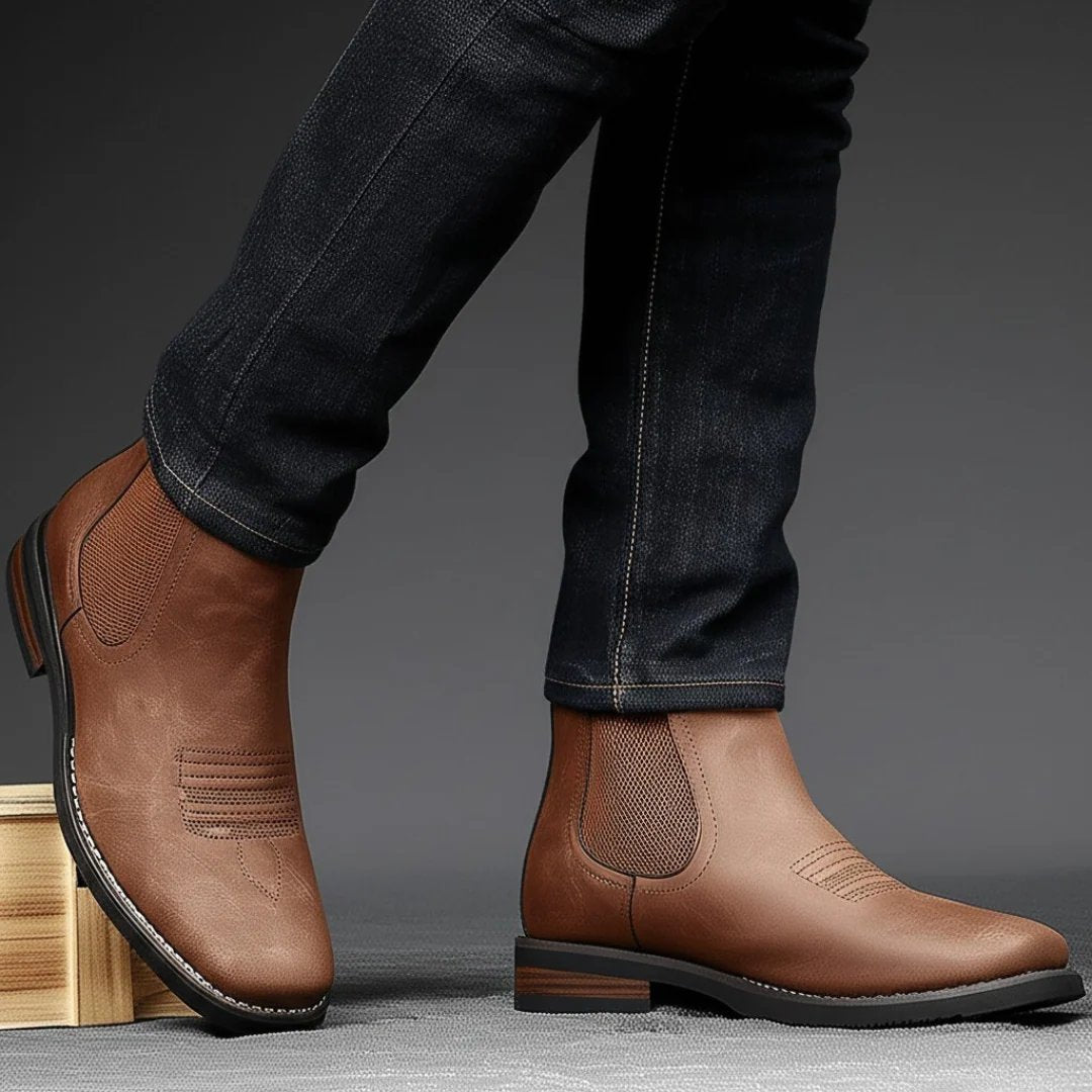 Halvor™ – Klassiske Slip-On Chelsea Støvler