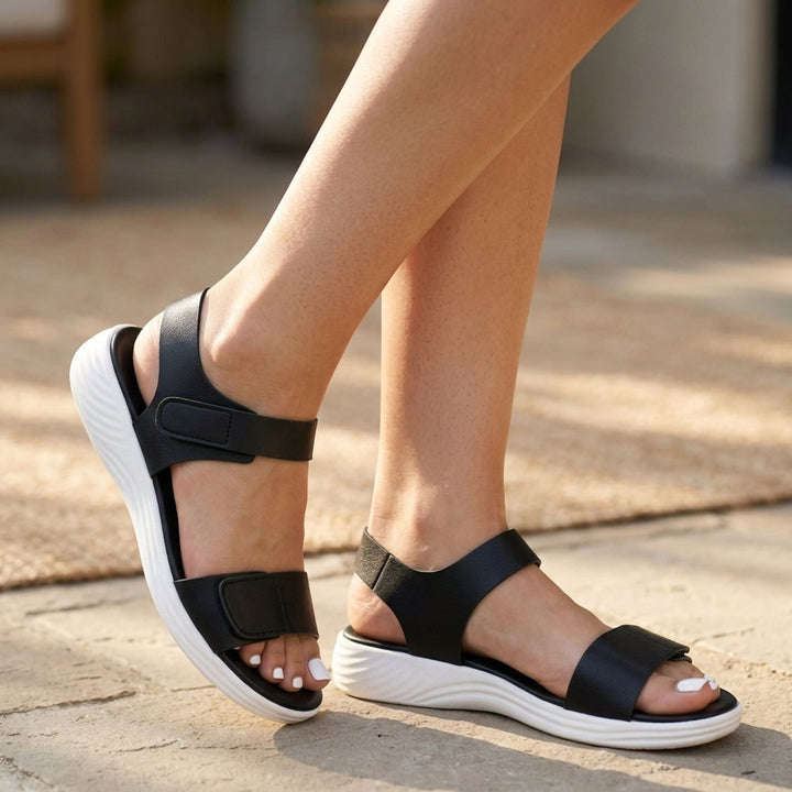 Anne™ – Ortopediske Velcro Stropp Platå Sandaler