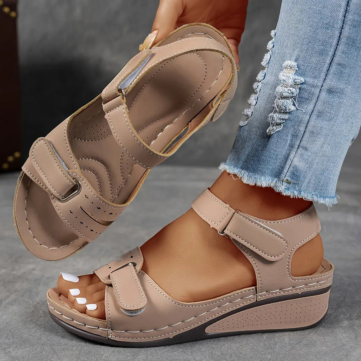 Melissa™ – Ortopediske Bue Støtte Kile Sandaler