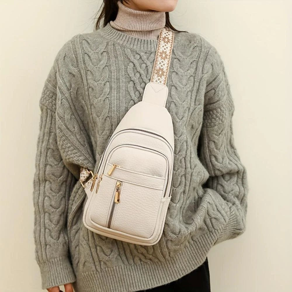 Tuva™ – Multi-Lommer Crossbody Sling Bag