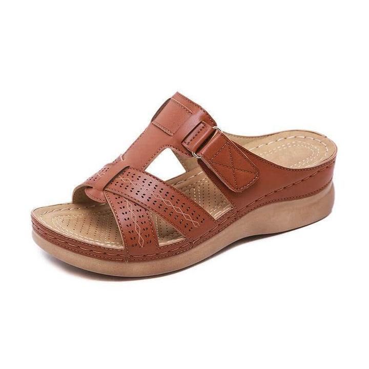 Sunniva™ – | Polstrede Hæl Sandaler