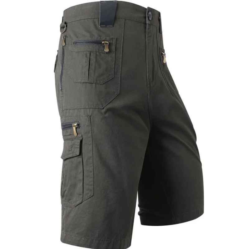 William™ – Multi Pocket Cargo Shorts med Justerbar Passform