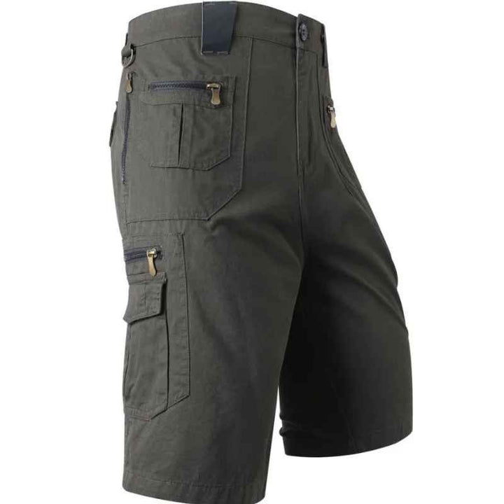William™ – Multi Pocket Cargo Shorts med Justerbar Passform