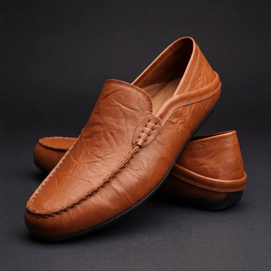 Mathias™ – Håndlagde Slip-On Mokassin Loafers