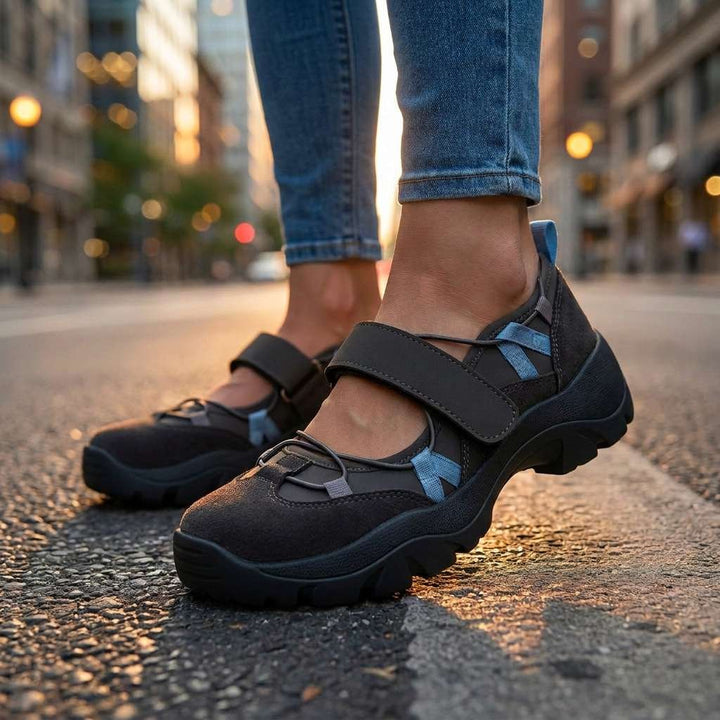 SoftSteps™ – Justerbare stropp chunky sport sandaler