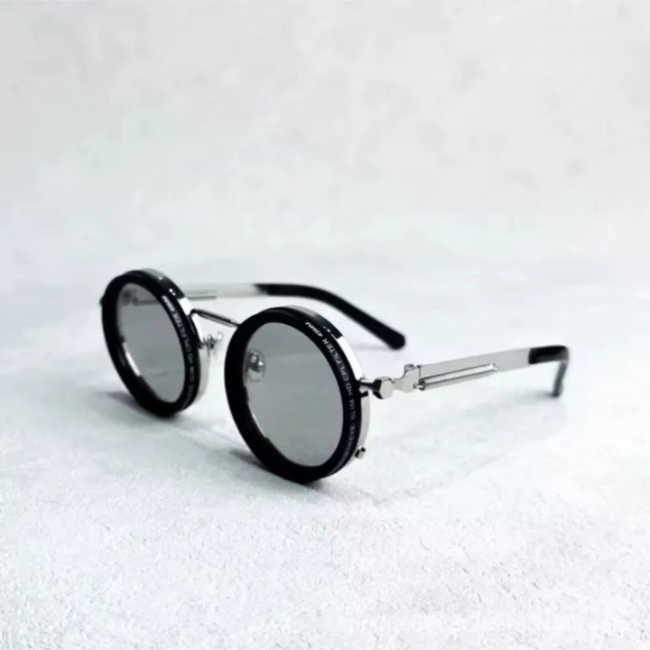 NordVision™ – Runde Retro Steampunk Solbriller
