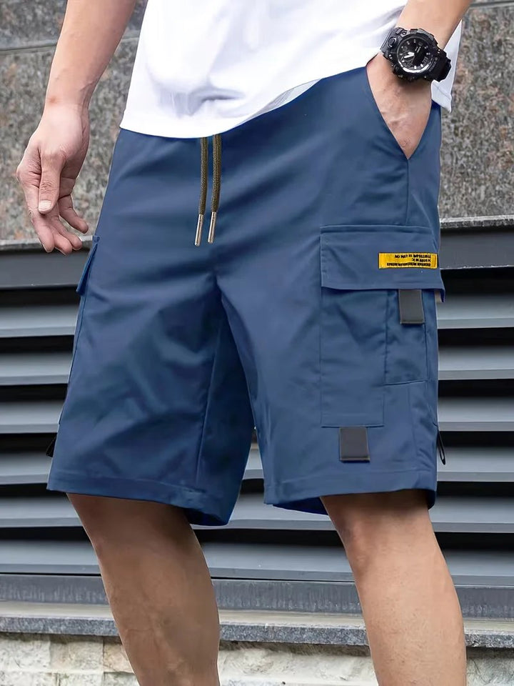 Vidar™ – Avslappet passform med snøring cargo shorts