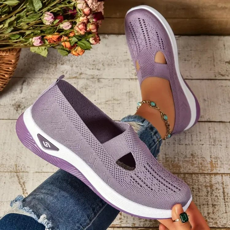 Vella™ – Ortopediske Pustende Slip-On Sneakers