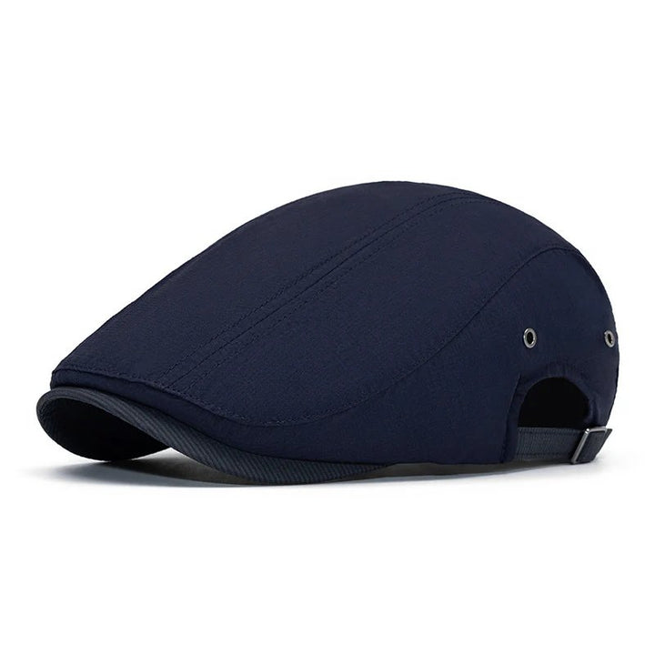 Rikke™ – Justerbar Stripete Flat Cap