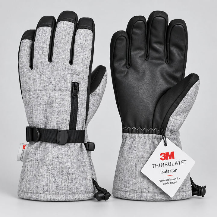 ThermoGrip™ – Berøringsskjerm Vinterhansker med Varme (1+1 GRATIS)
