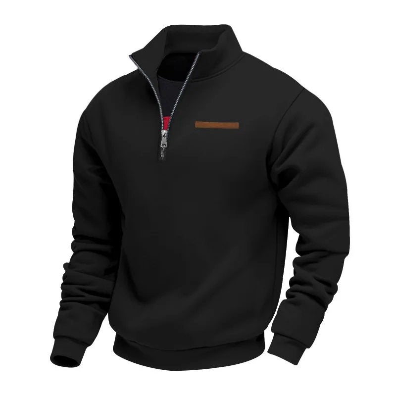 Sebastian™ – Nydelig Quarter Zip Ståkrage Pullover
