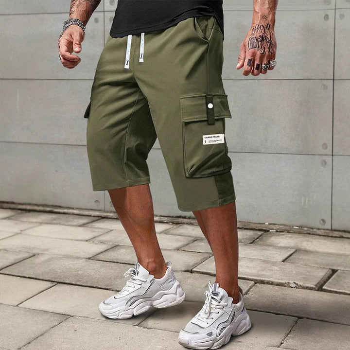 Nathan™ – Cargo shorts med snor og sidelommer