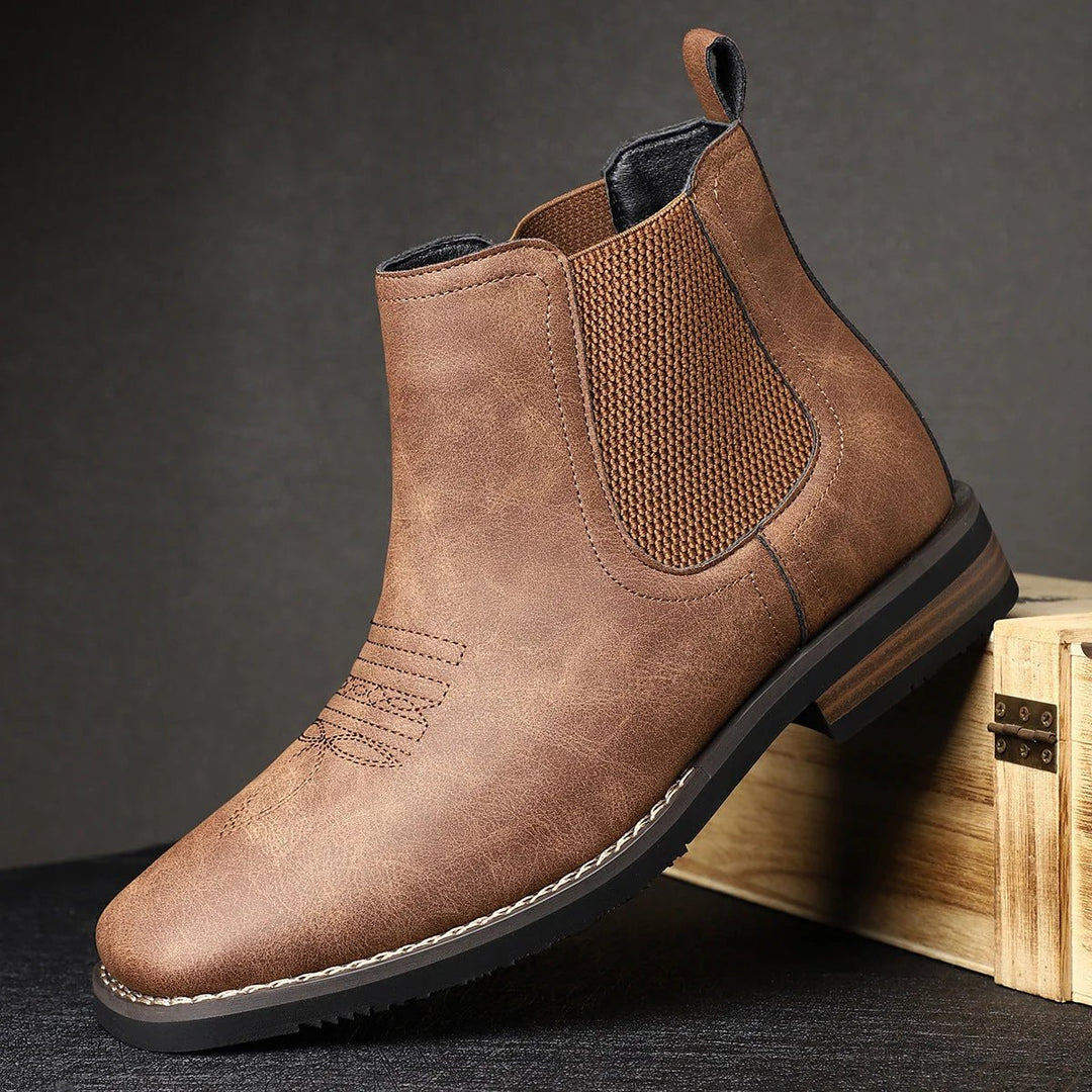 Halvor™ – Klassiske Slip-On Chelsea Støvler