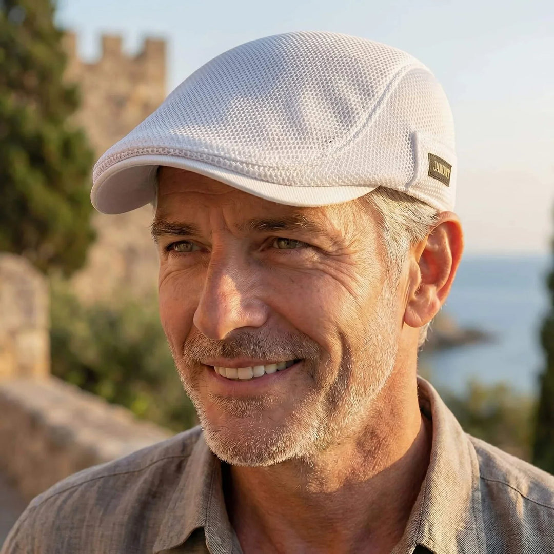 Erik™ – Pustende Netting Casual Flat Cap