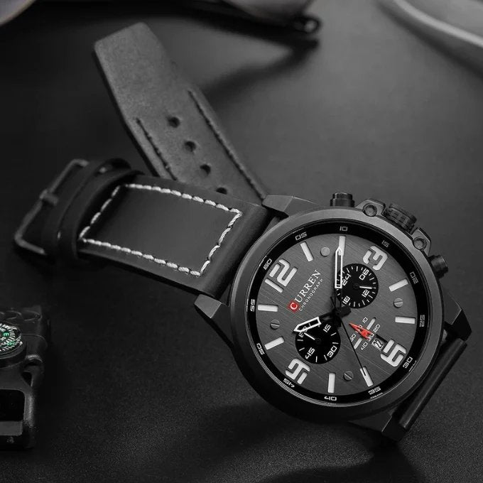 Mason™ – Solid og stilren kronograf klokke