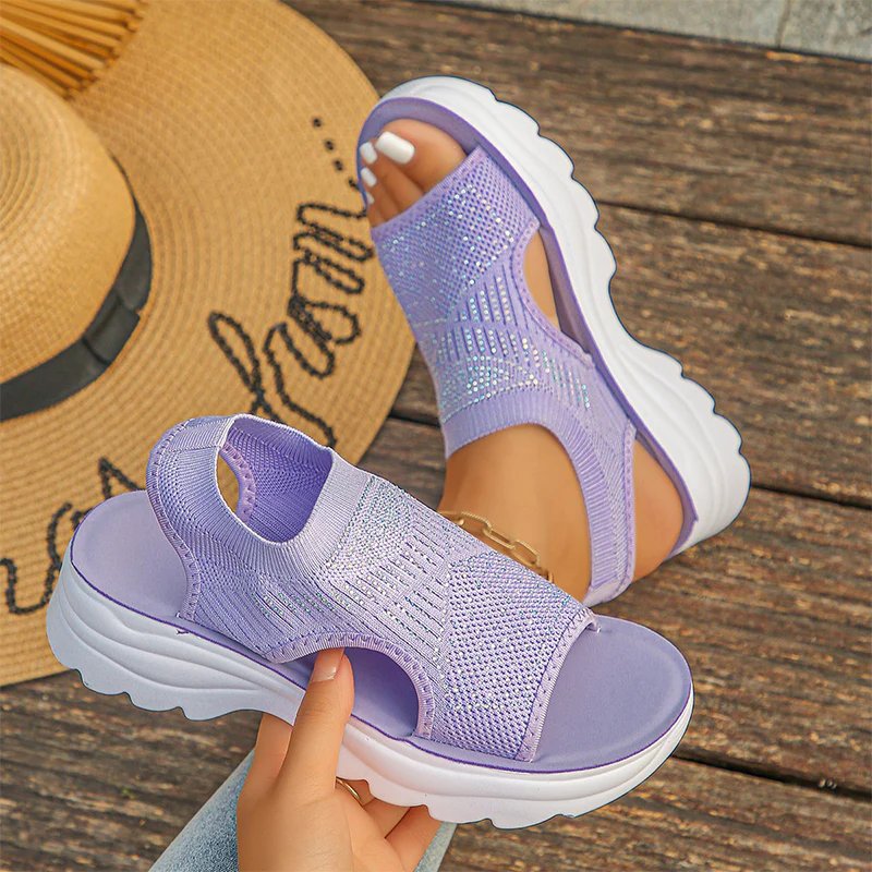 Gemma™ – Breathable Mesh Anti-Slip Orthopedic Sandals