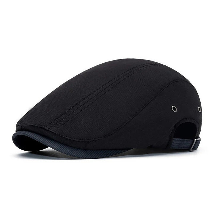 Rikke™ – Justerbar Stripete Flat Cap