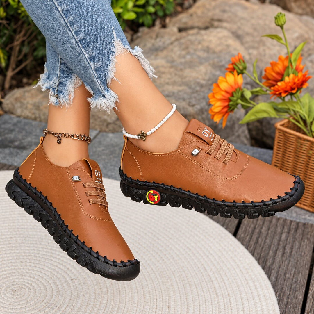 Elara™ – Ortopediske snøring komfort sneakers