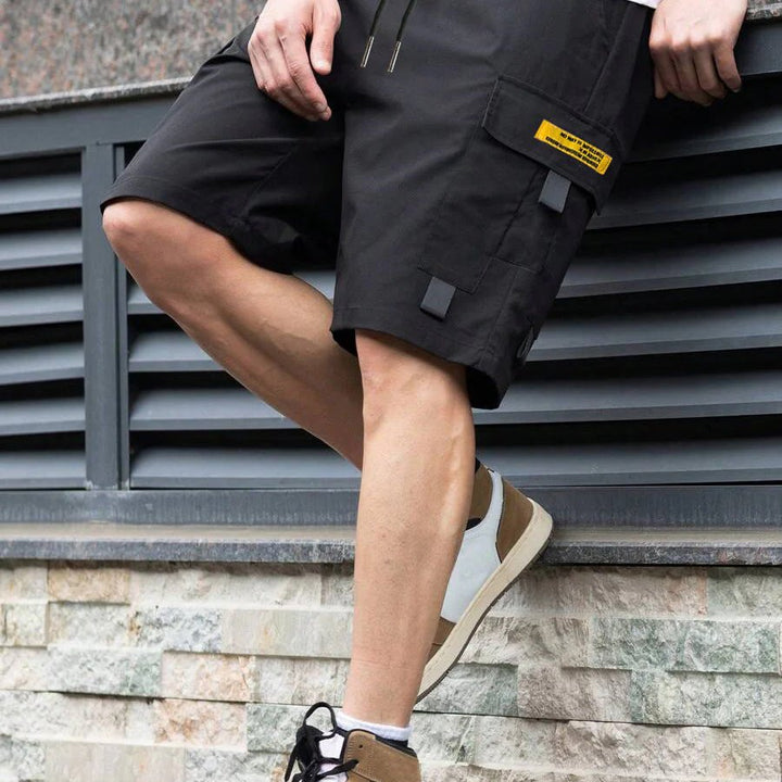Vidar™ – Avslappet passform med snøring cargo shorts