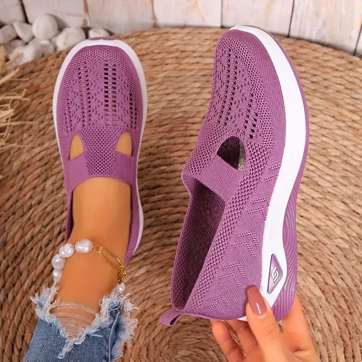 Vella™ – Ortopediske Pustende Slip-On Sneakers