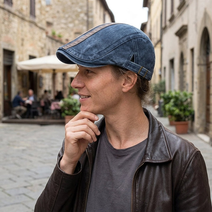 Ruby™ – Justerbar Stropp Flat Cap
