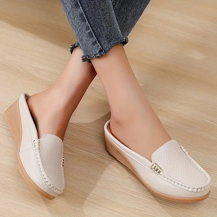 Mariann™ – Åpen Rygg Premium Ortopediske Slip-On Loafers