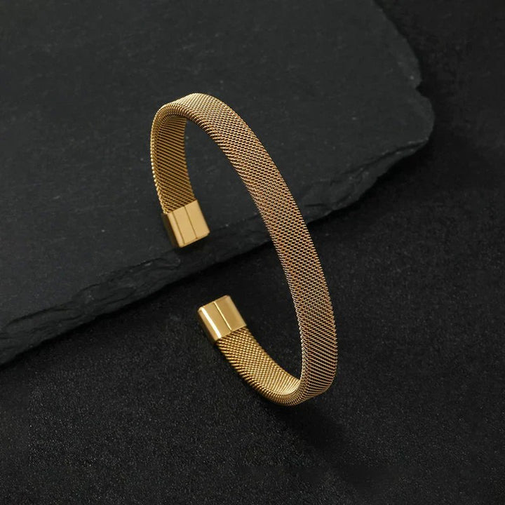 Aster™ – Strukturert Mesh Åpen Mansjettarmbånd