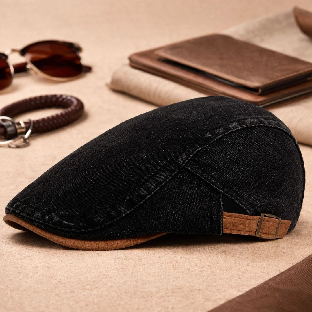 Birk™ – Vintage Newsboy Cap for uformelt bruk