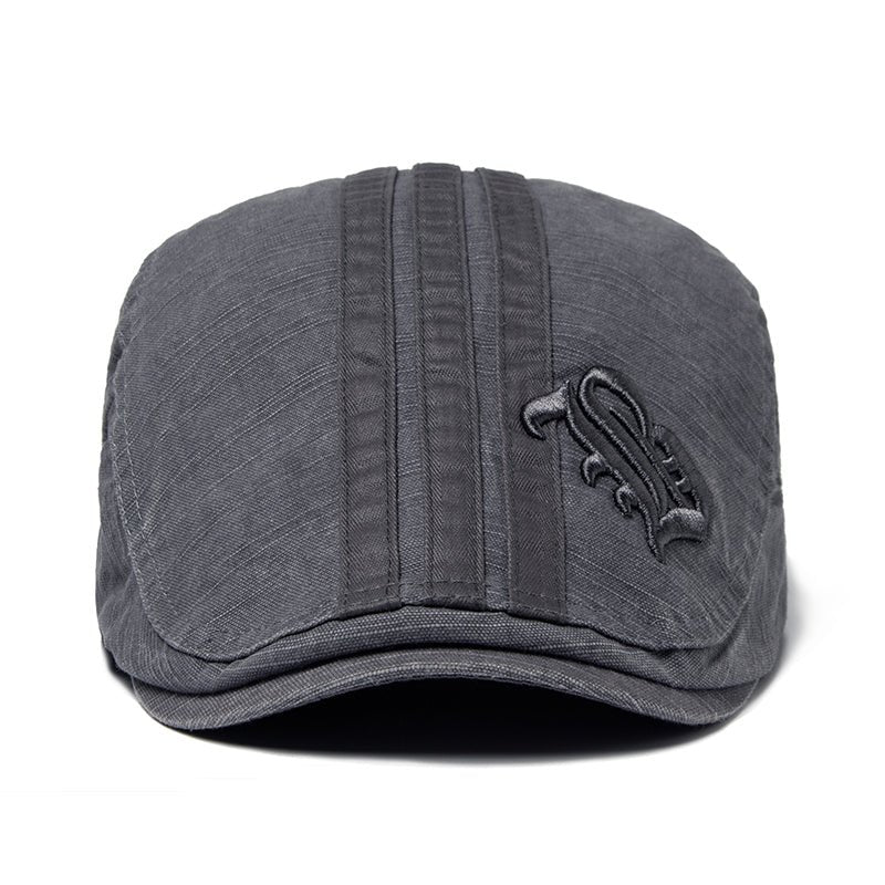 Vegard™ – Justerbar Brodert Flat Cap