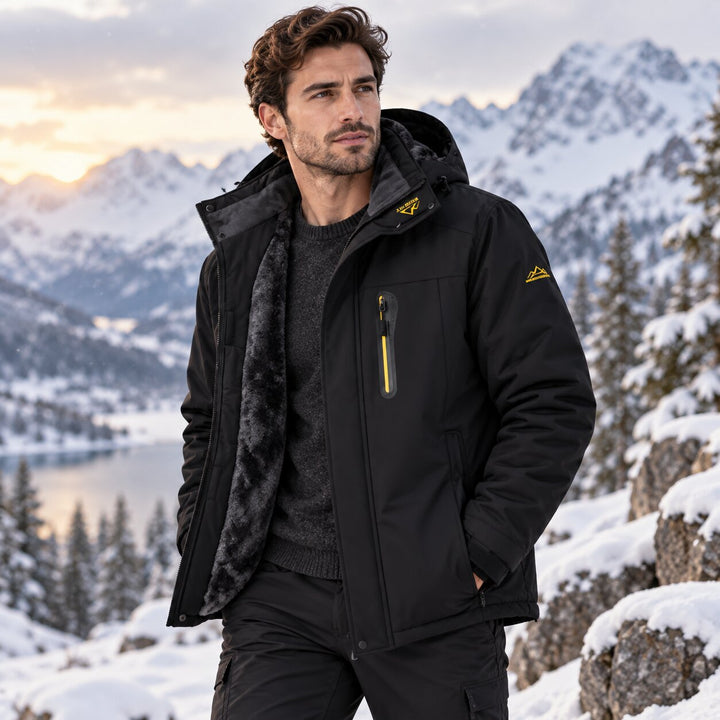 Knut™ – Vanntett hettejakke med fleece-foring