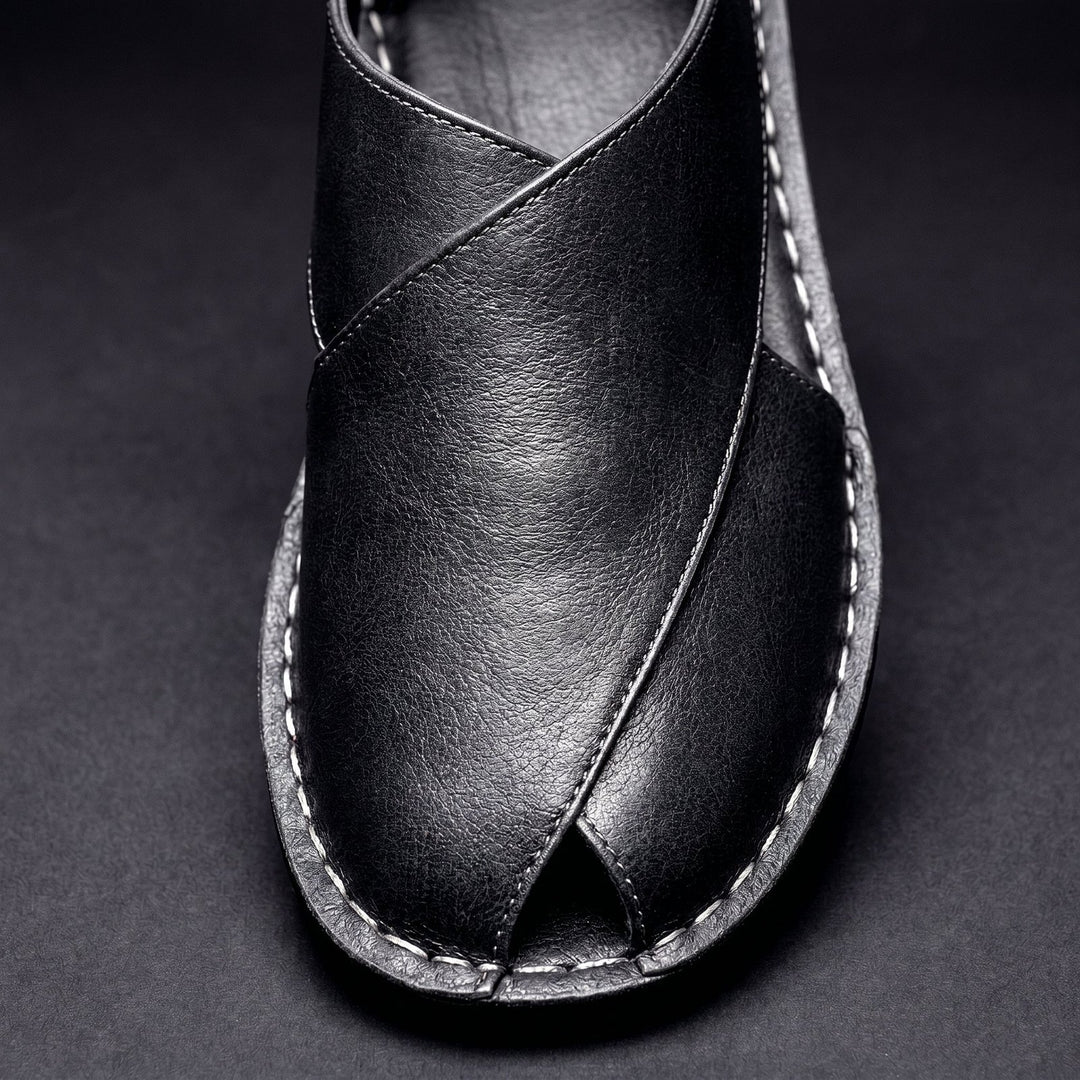 Adriano™ – Håndlagde Slip-On Peshawari Sandaler