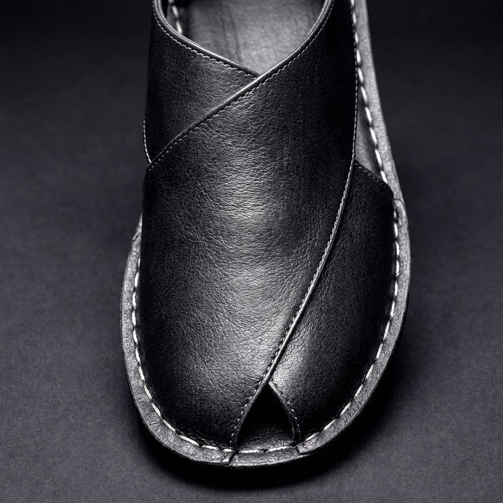 Adriano™ – Håndlagde Slip-On Peshawari Sandaler