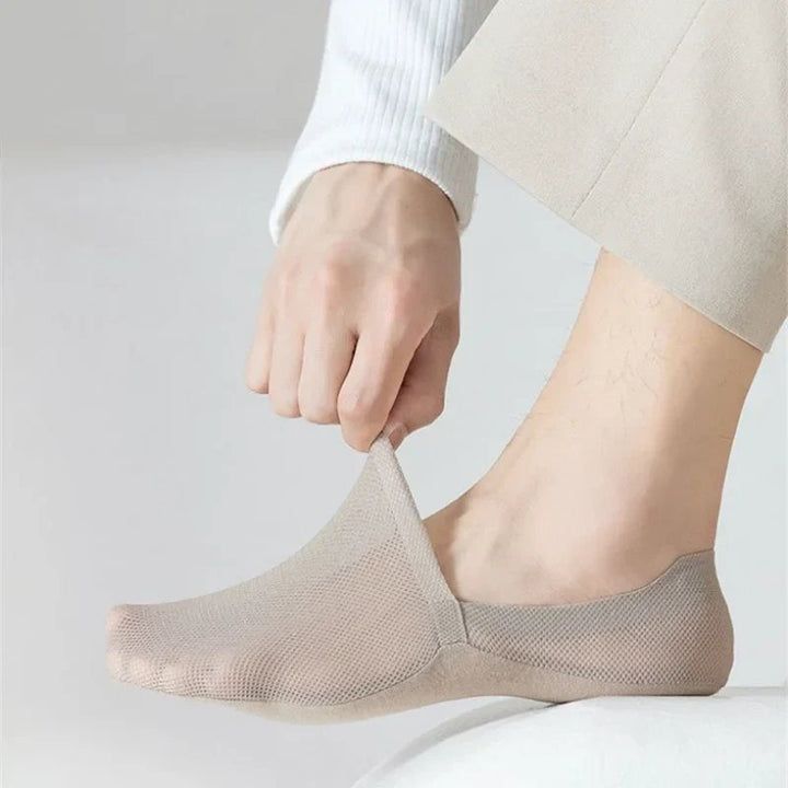 AeroSocks™ – | Usynlige Pustende No-Show Sokker