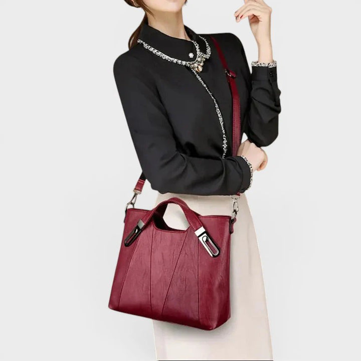 Lola™ – | Elegant strukturert crossover tote-veske