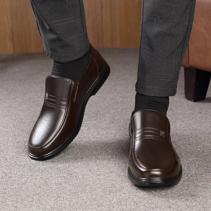 Bjarne™ – Polstrede Slip-On Formelle Loafers