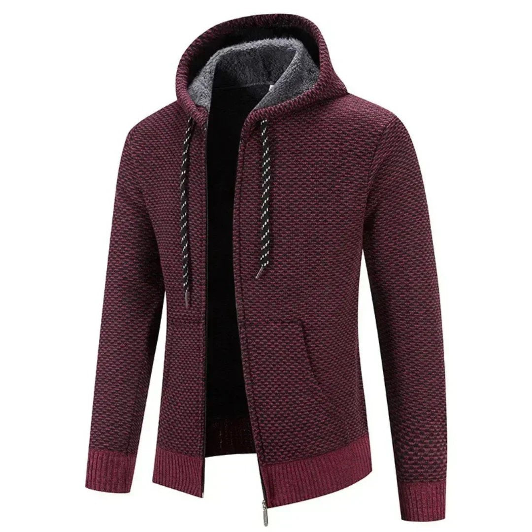 Soren™ – Sherpa-fôrert hettegenser med glidelås
