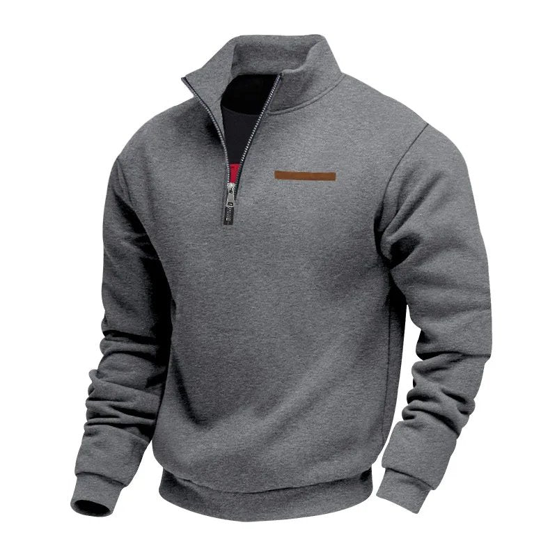 Sebastian™ – Nydelig Quarter Zip Ståkrage Pullover
