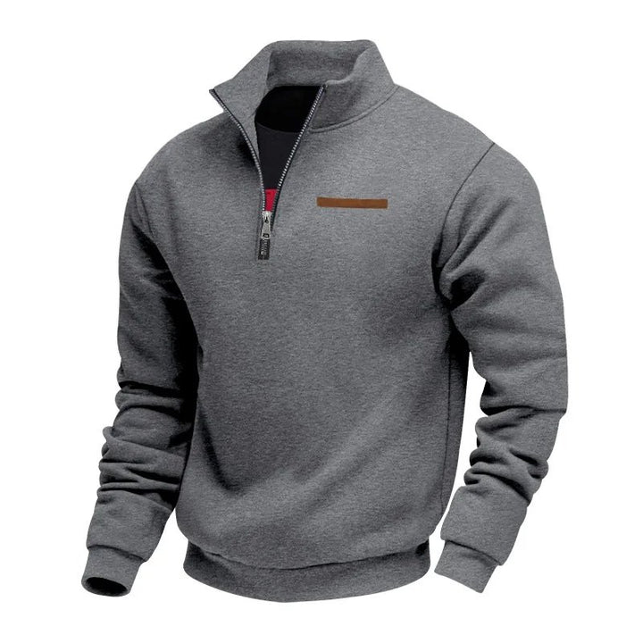 Sebastian™ – Nydelig Quarter Zip Ståkrage Pullover