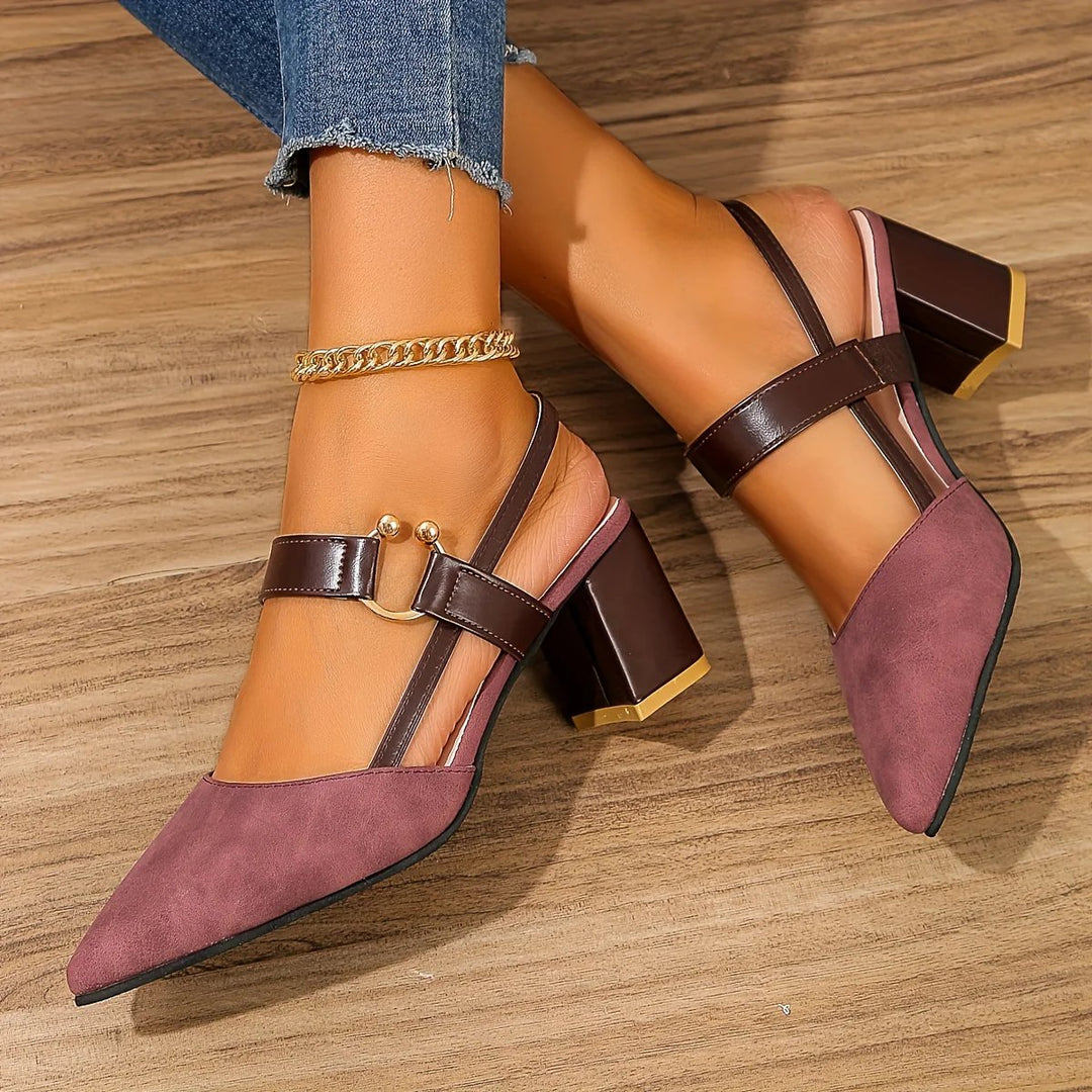 Anette™ – Heldekkende Roma Collection Hæl Sandaler
