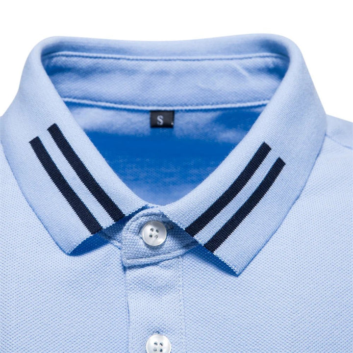 Ruben™ – Brodert Crest Krage Polo Shirt