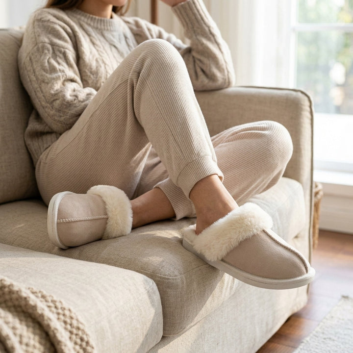Coziva™ – Cozy Plush Pelskant Inneslippers