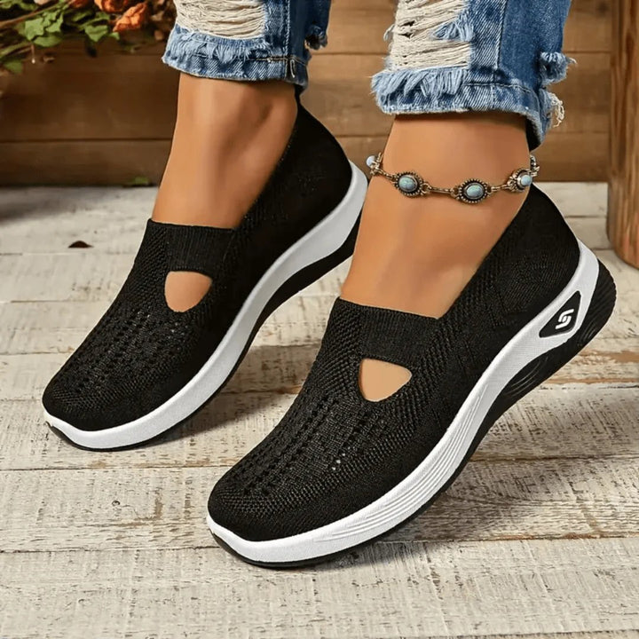 May™ – | Ortopediske Pustende Slip-On Sneakers