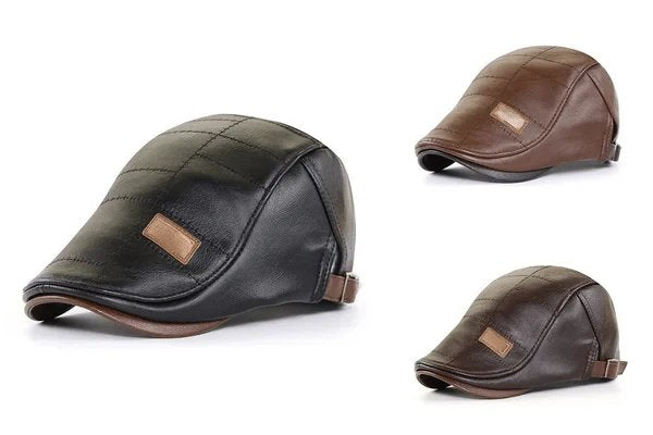Hans™ – Stitched Vintage Flat Cap