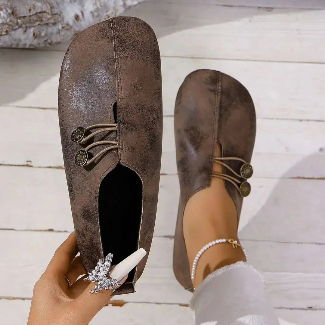 Ellen™ – Ortopediske Fleksible Støtte Komfort Sko