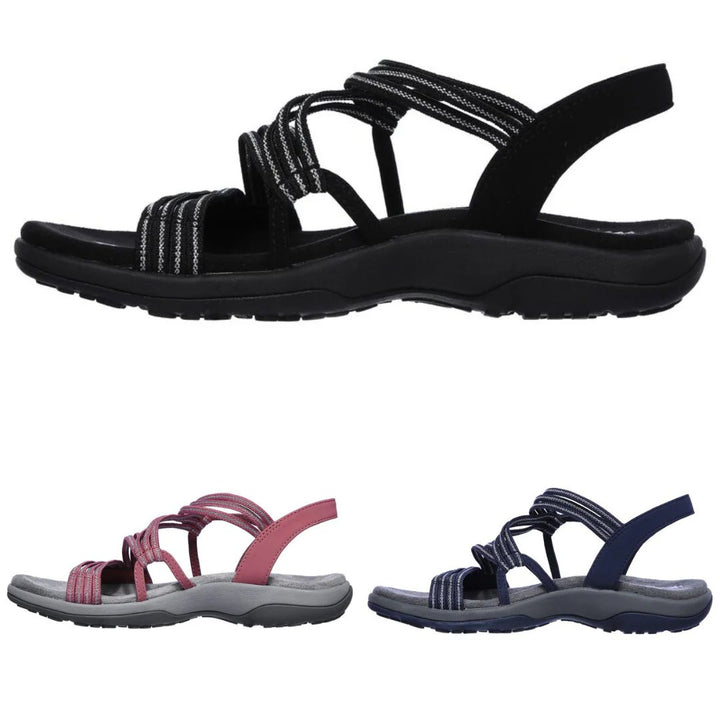 Sanna™ – Ortopediske elegante sandaler med remmer og komfortstøtte