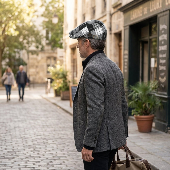 Magnus™ – Justerbar Rutete Flat Cap