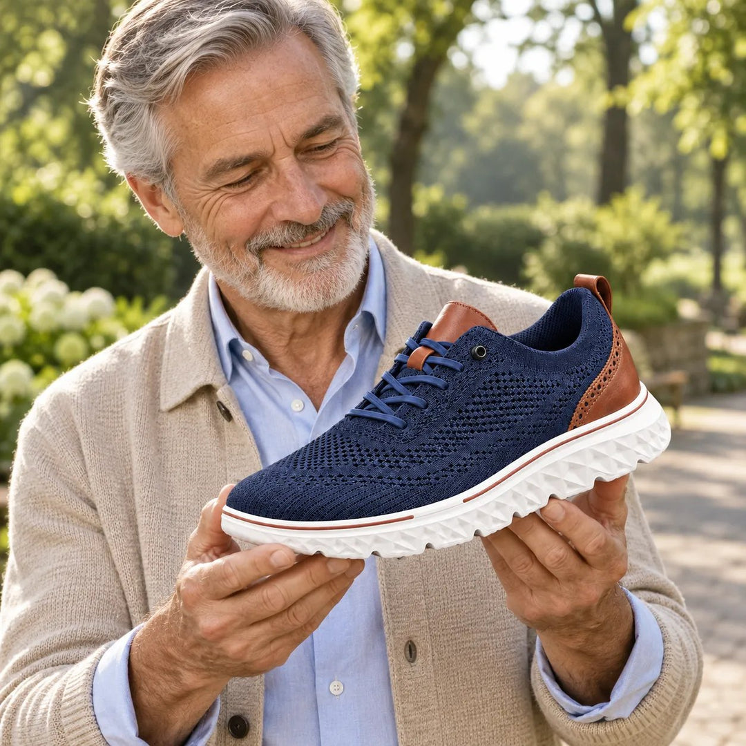 OrthoSupport™ – Ortopedisk Pustende Komfort Sneakers